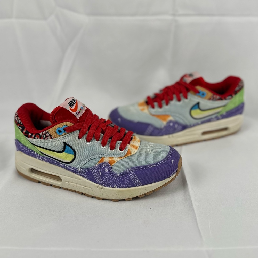 2022 Concepts x Nike Air Max 1 SP 'Far Out' Size 7.5 DN1803-500 Streetwear